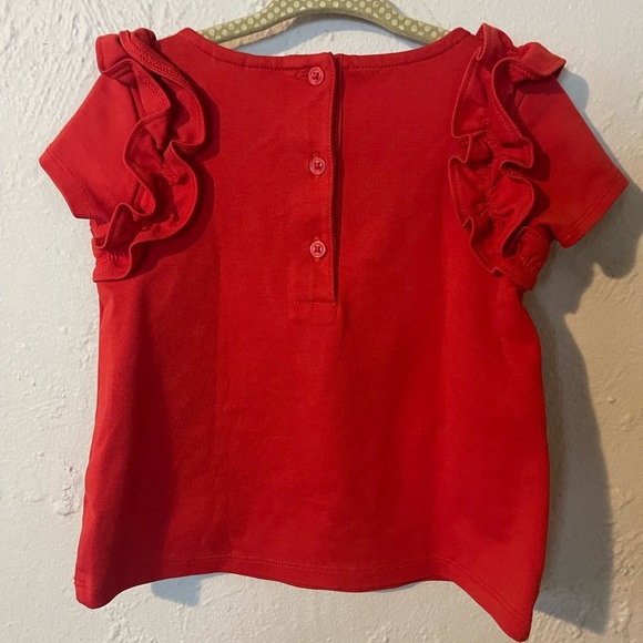 Janie And Jack Red Top - Picture 4 of 4